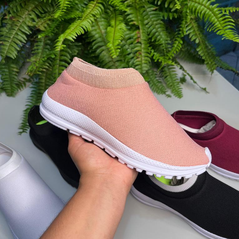 Tênis Meia Feminino Academia Caminhada Trabalho