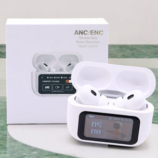 Fone De Ouvido Bluetooth Sem Fio TWS A9 Pro Touch Screen ANC em Oferta na Shopee