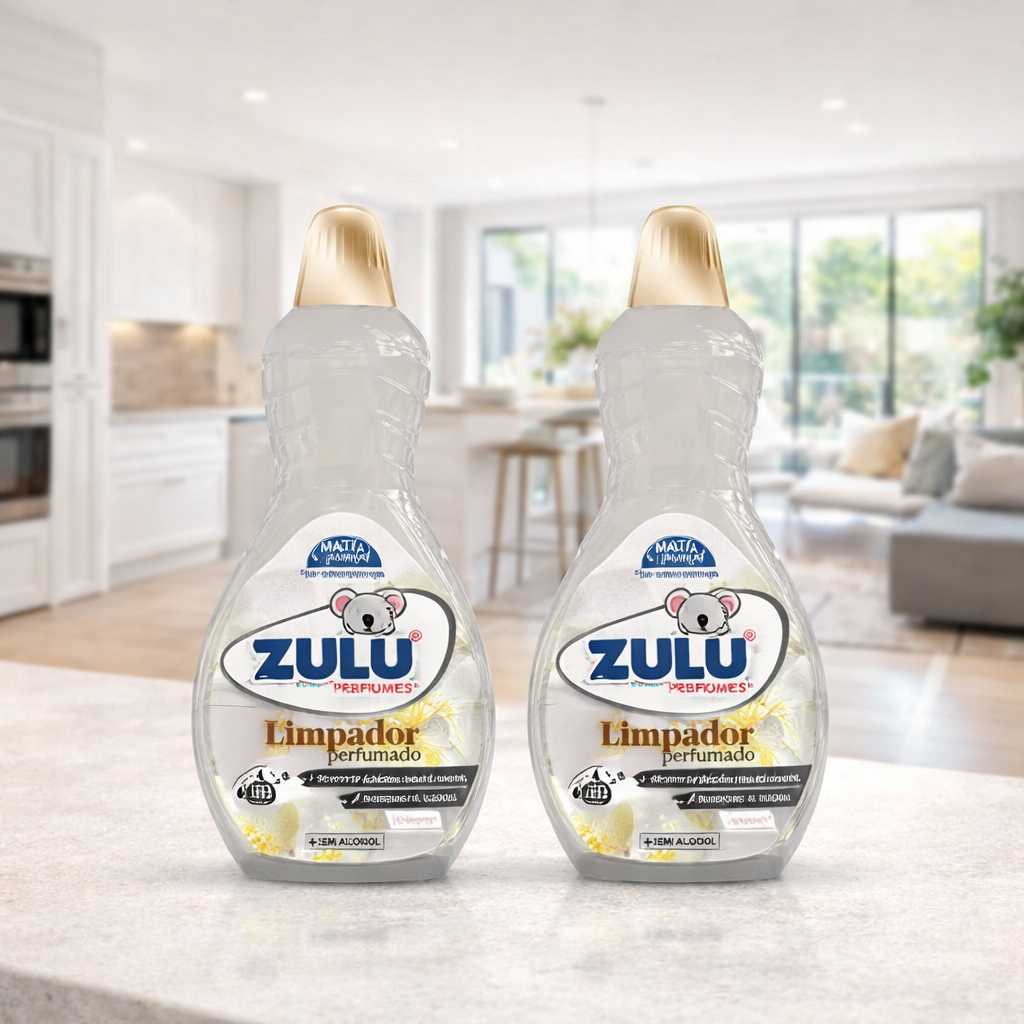 Kit Limpador Perfumado Zulu Concentrado Coala Chá Branco 500ml– Perfuma e Limpa Casa | Uso Diário (02 UNIDADES) em Oferta na Shopee