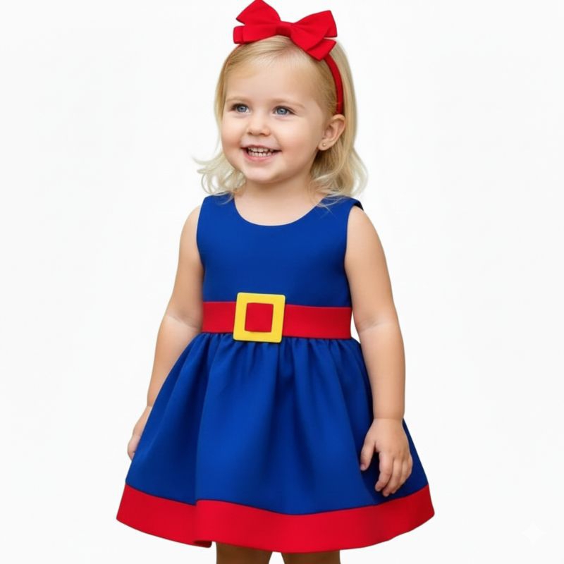Vestido show da Luna infantil