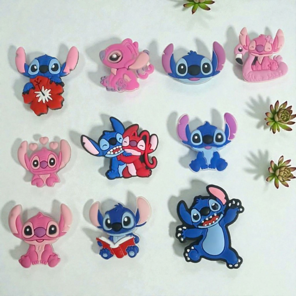 Kit 10 Apliques Pins Botons para Sandália Babuche Feminina, Fofo e Perfeito para Personalização