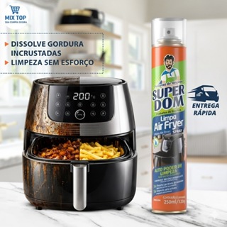 Spray Limpa Air Fryer Alto Poder De Limpeza, Dissolve A Gordura Limpeza Sem Esforço 250ml em Oferta na Shopee