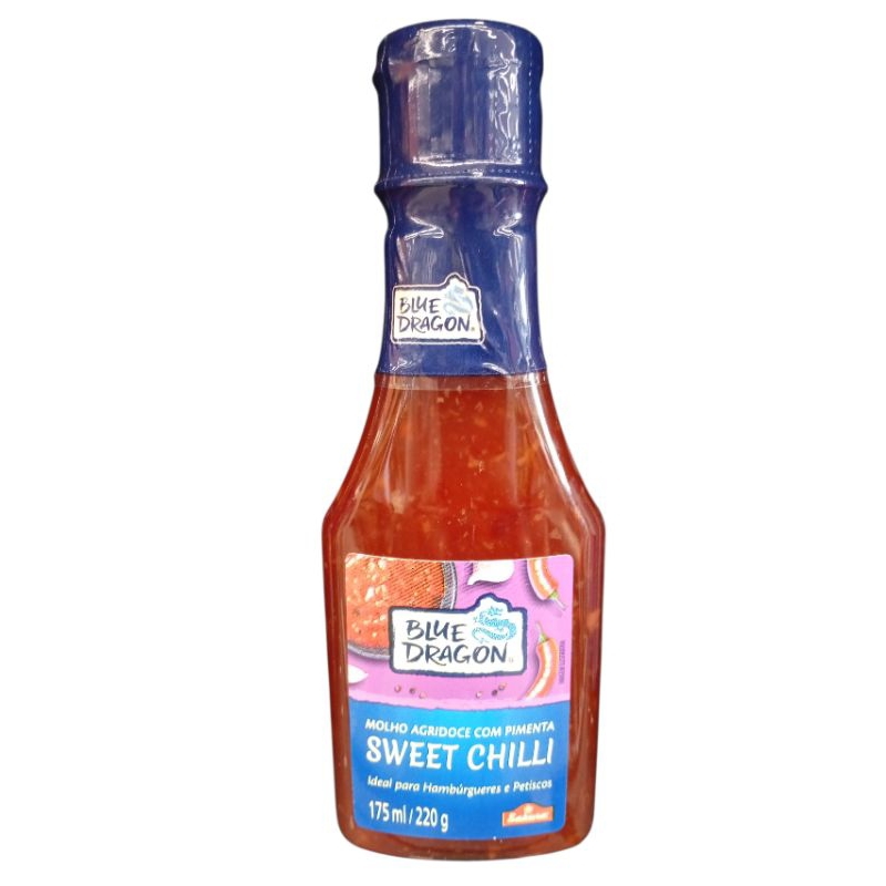 Molho Sweet Chilli com Pimenta 220g - Agridoce, Sem Glúten, Versátil para Petiscos