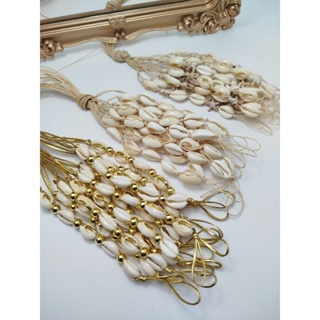 kit 12 tornozeleiras de búzios em Oferta na Shopee