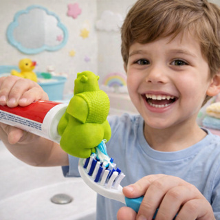 Tampa pasta de Dente Shrek em Oferta na Shopee