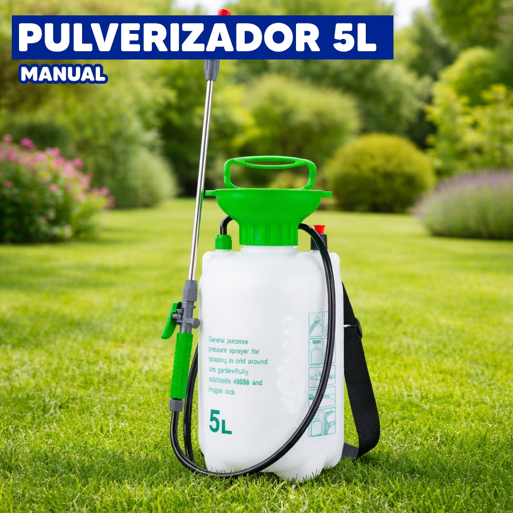 Pulverizador Borrifador Manual 5 Litros em Oferta na Shopee
