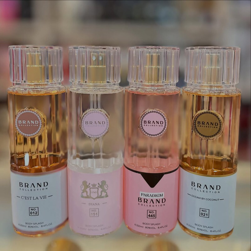 Body Splash lançamento Brand collection | inspirações perfumes famosos 250ml em Oferta na Shopee