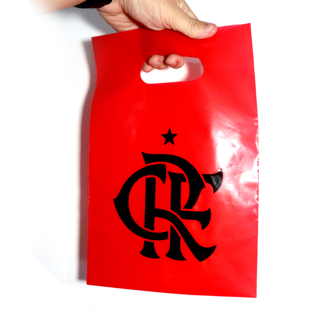 Sacolas Plásticas Personalizadas 20x30 dos Times do Futebol Carioca Festa Infantil Lembrancinha