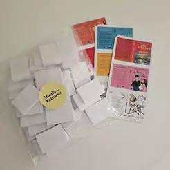Coleção Mini Livros Personalizados - Faça Você Mesmo - 36 unidades