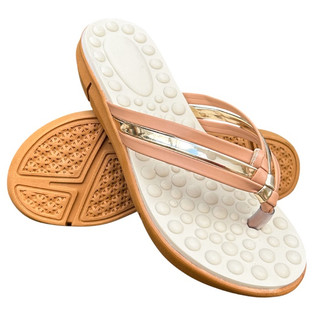 Chinelo Tamanco Feminino Ortopédico Transado Confortável Sola Massageadora Macio