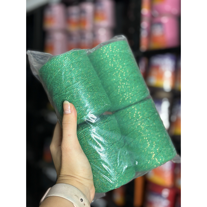 KIT 4 NOVELOS BARBANTE COLUMBINHA TOTAL DE 800g - Fio 6 - SUPER CUSTO BENEFICIO - Produto Unico em Oferta na Shopee