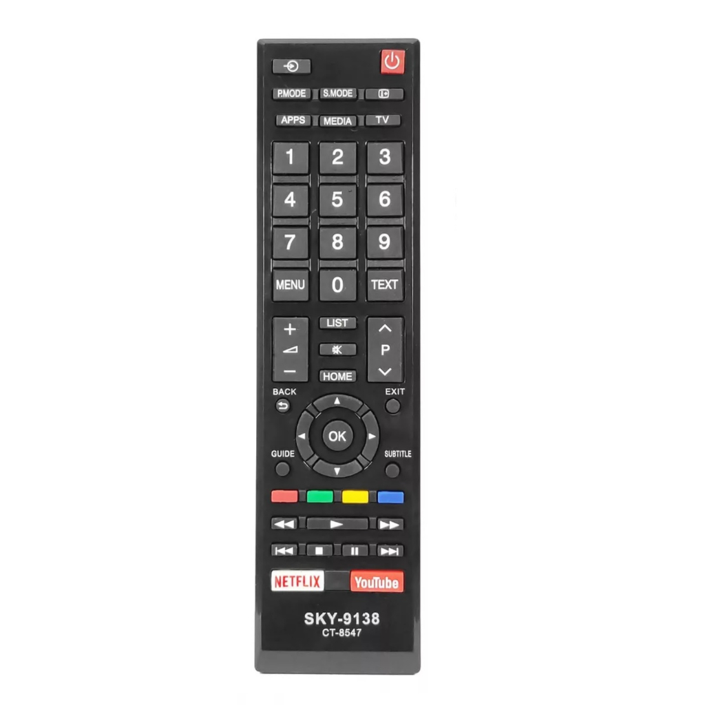 Controle Remoto Para Tv Smart Semp Toshiba Sky-9138