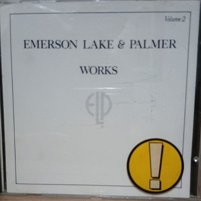 CD Emerson Lake e Palmer Works Importado Germany Primeira prensagem