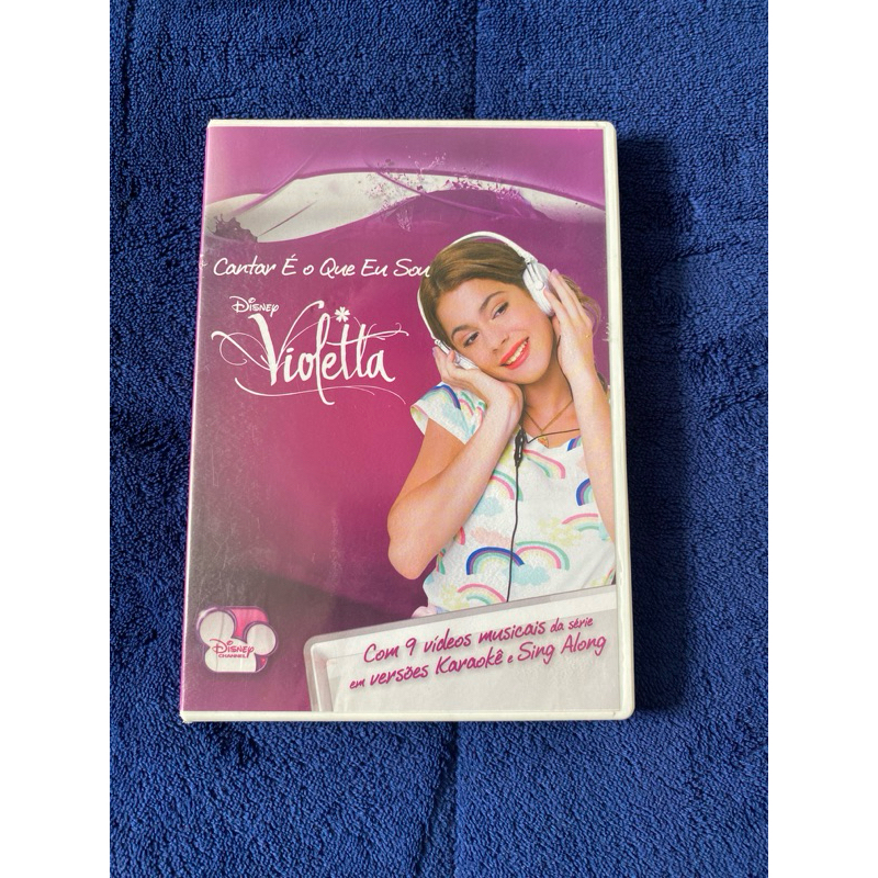 DVD - Violetta Cantar É o Que Eu Sou (Karaokê / Sing Along) [original usado]