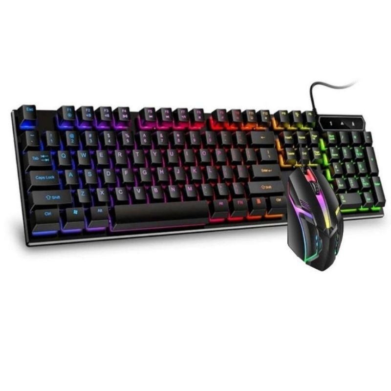 Kit mouse é teclado gamer