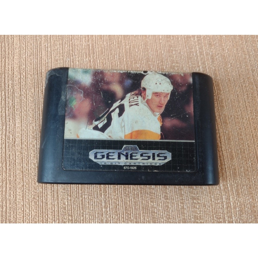 Mario Lemieux Hockey - Quebrado Na Carcaça - Mega Drive