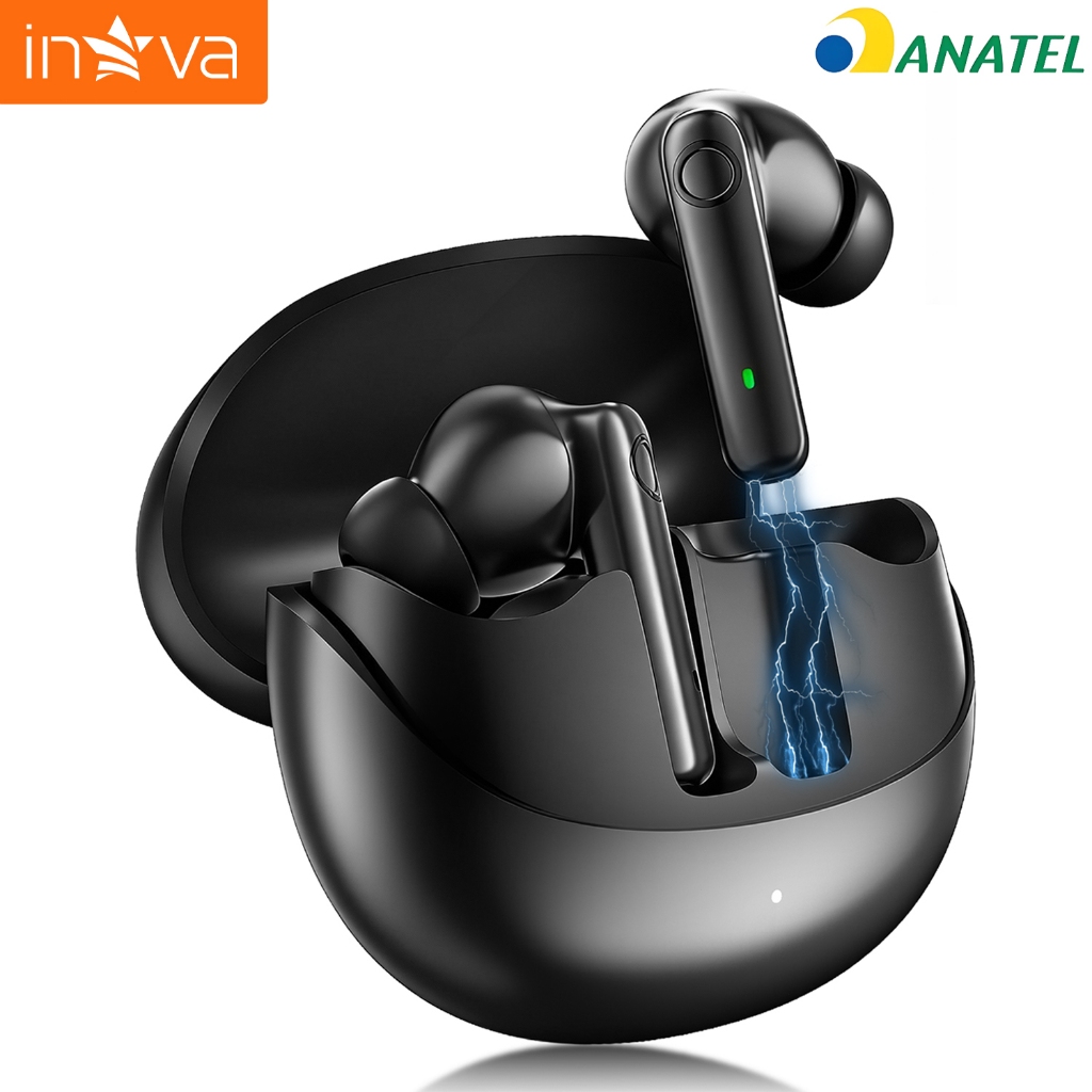 INOVA Fone de Ouvido Alta Qualidade In-Ear Toque Confortável Universal Android/iOS Profissional Microfone em Oferta na Shopee