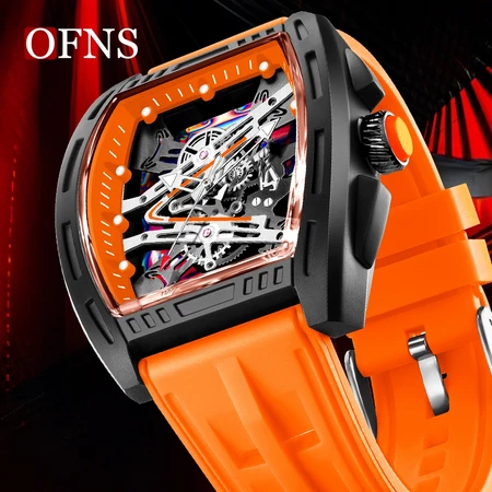 ‌com caixa【Local do Brasil】SANDA 1209 Relógio Masculino Prova D'água Elegante negócios 7012 6575