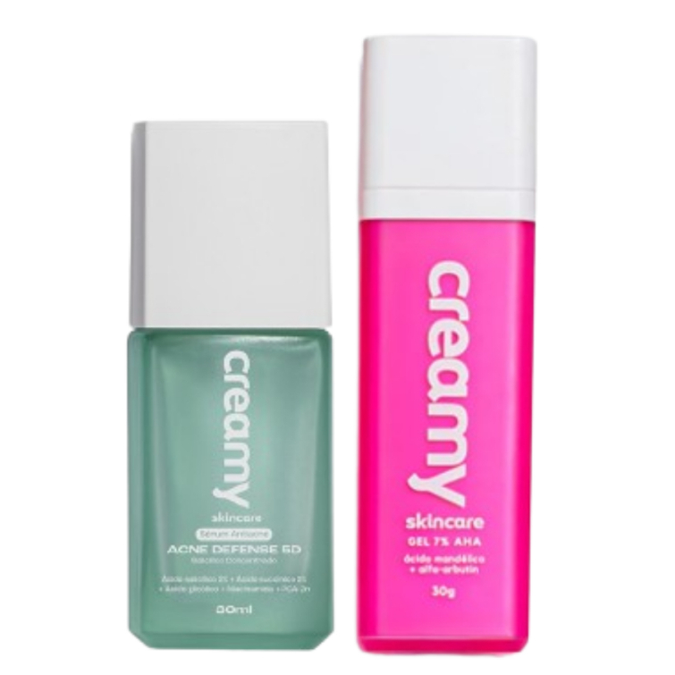 Duo Antiacne - Acne Defense 5D + Ácido Mandélico em Oferta na Shopee
