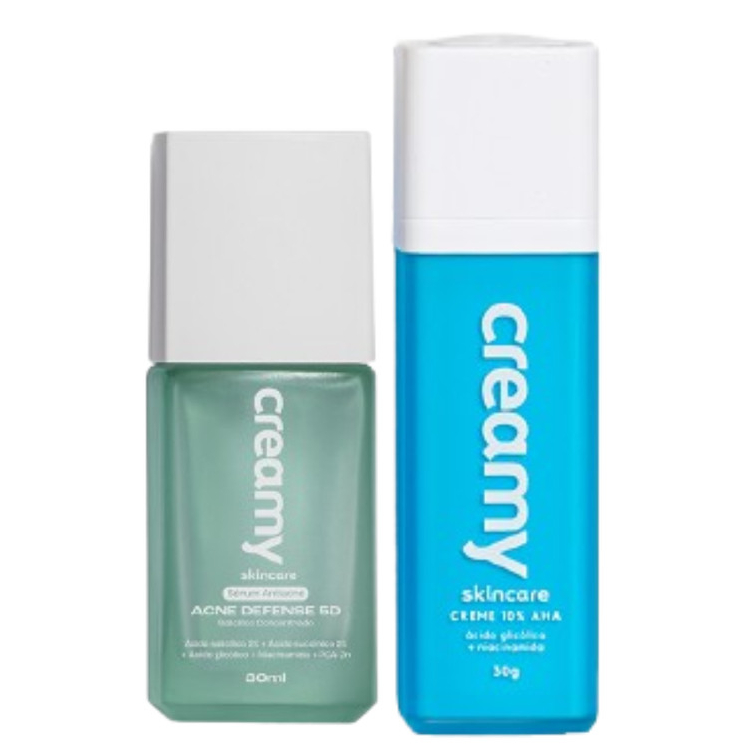 Duo para Poros - Acne Defense 5D + Ácido Glicólico em Oferta na Shopee