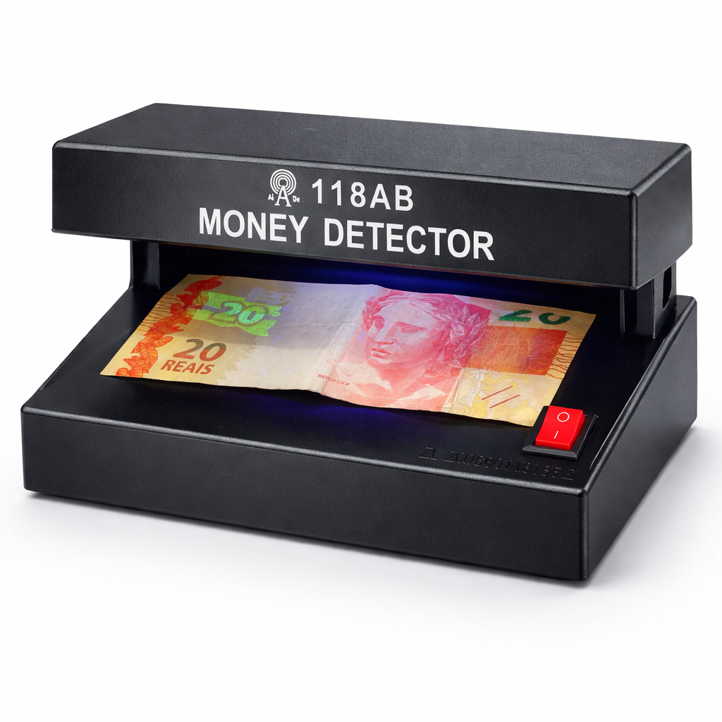 Detector Identificador Dinheiro Falso Money