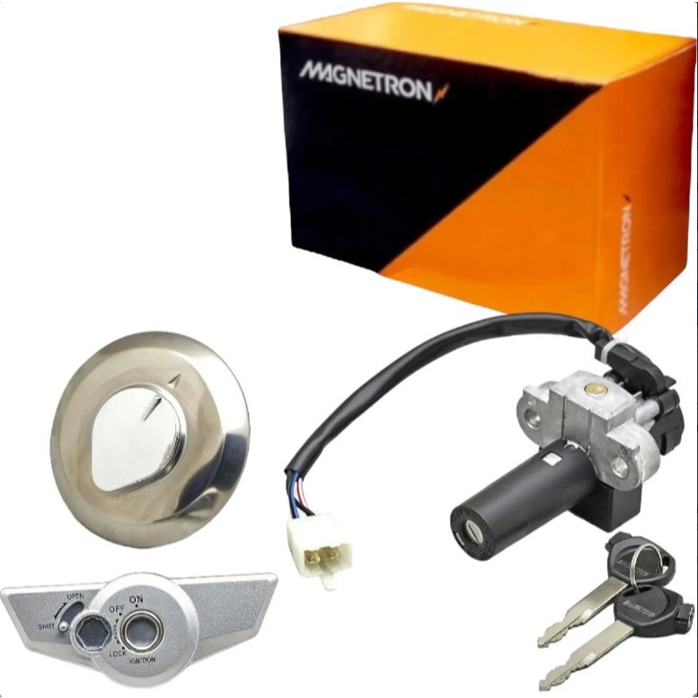 KIT CHAVE DE IGNIÇAO TITAN 150 KS 09-10 - ( KIT 3 PÇS ) - MAGNETRON