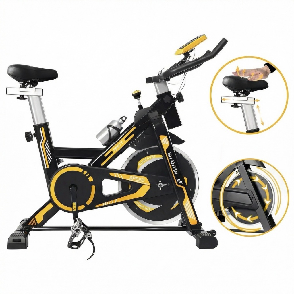 Bicicleta Spinning Bicicleta Ergometrica para Exercícios Profissional Sport Suporta Até 150kg 13kg Roda de Inércia - Miniatura 3
