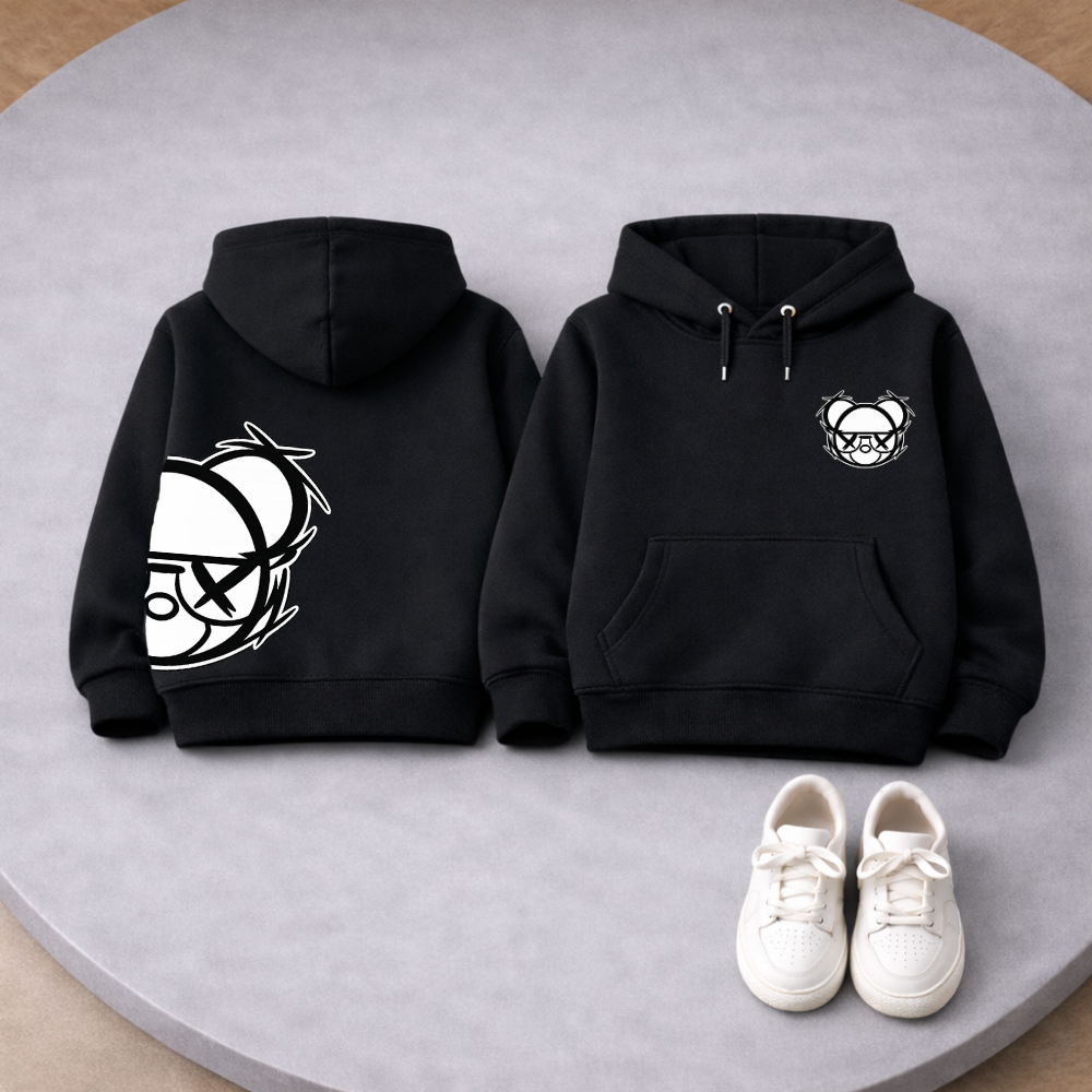 Moletom Infantil Masculino Urso Canguru com Capuz e BolsO Quentinho para Inverno em Oferta na Shopee