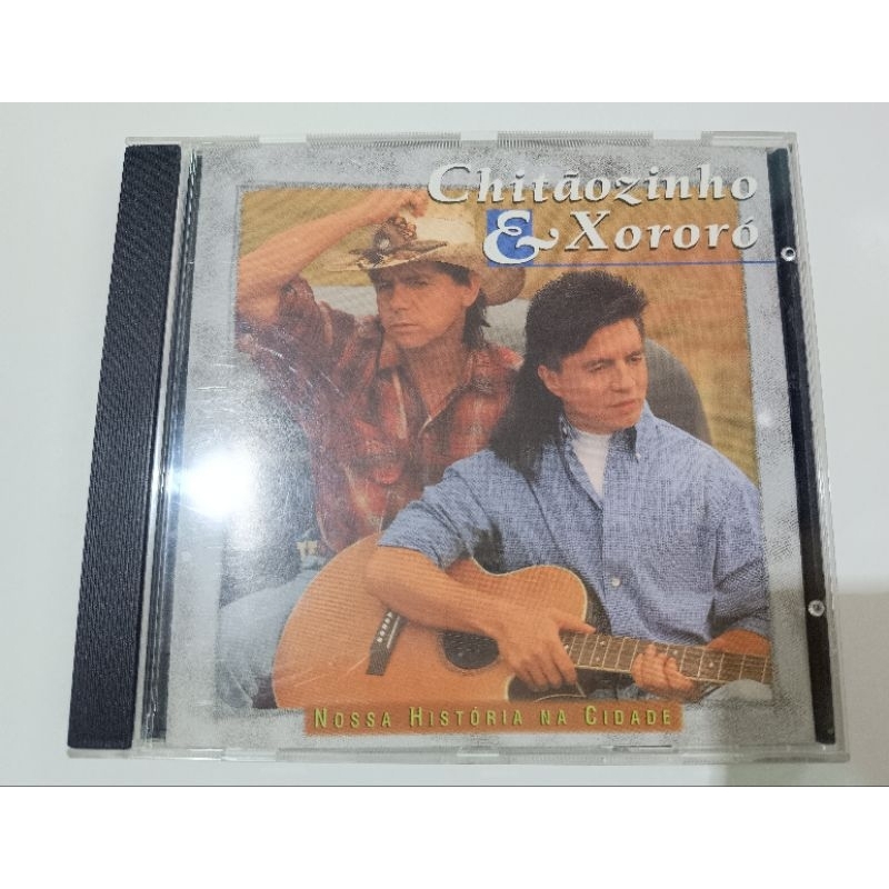 CD Chitãozinho & Xororó - Nossa História Na Cidade, Em Ótimo Estado