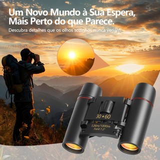 30x60 Binóculo Profissional Diurno E Noturno Zoom Até 1000 M Vista HD, Concerto Telescópios