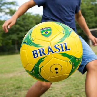 Bola de Futebol do Brasil da Copa 2026 Para Campo Couro Sintético Tamanho 5 em Oferta na Shopee