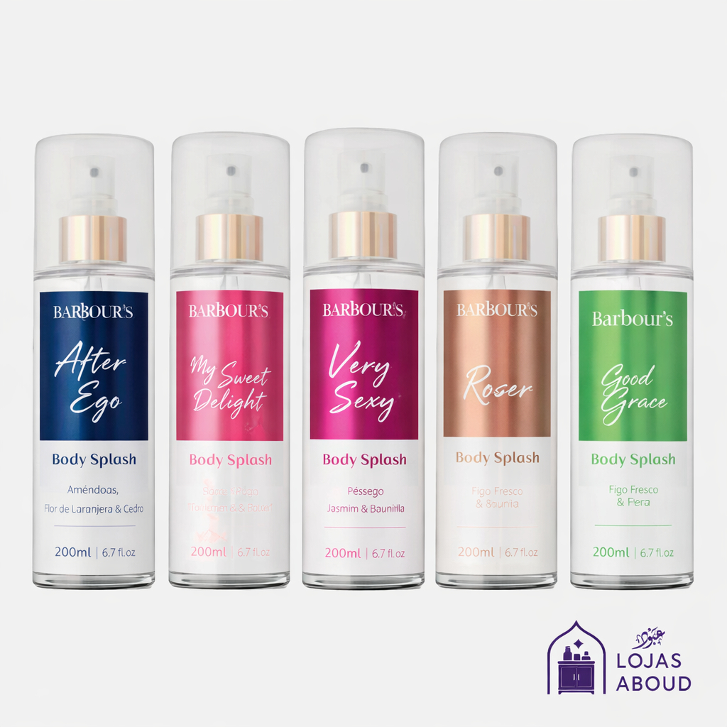 Body Splash Barbours Original Beauty Fragrancia Feminino Very Sexy Delight Roses Affair Alter Flower