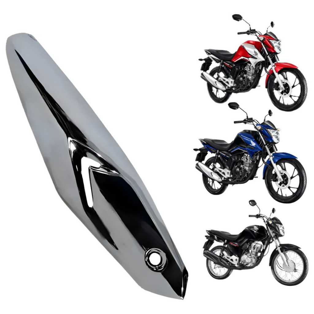 Protetor De Escapamento Titan 160 2016 Até 2024 em Oferta na Shopee