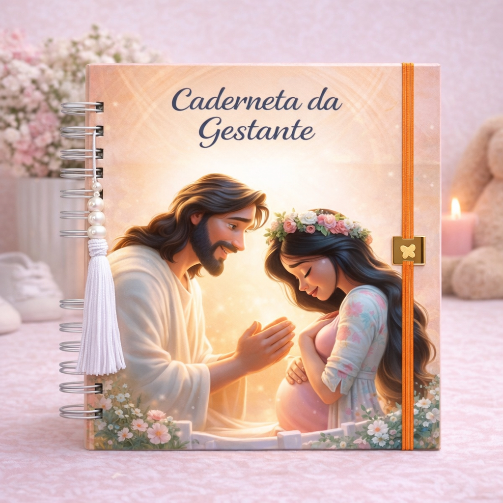 Caderneta da Gestante Personalizada – Caderneta Bíblica- Caderneta da Gestante Evangélica em Oferta na Shopee