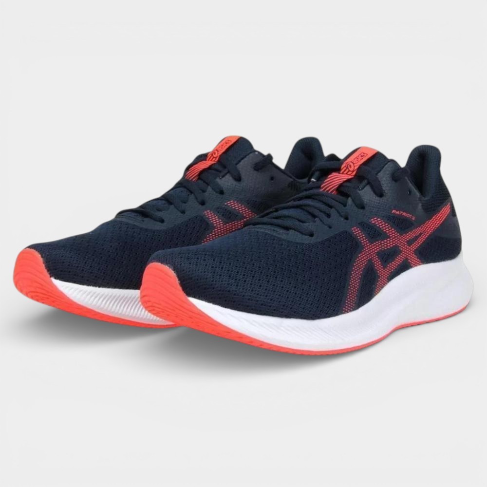 Tênis Asics Patriot 13 Masculino - Azul e Laranja em Oferta na Shopee