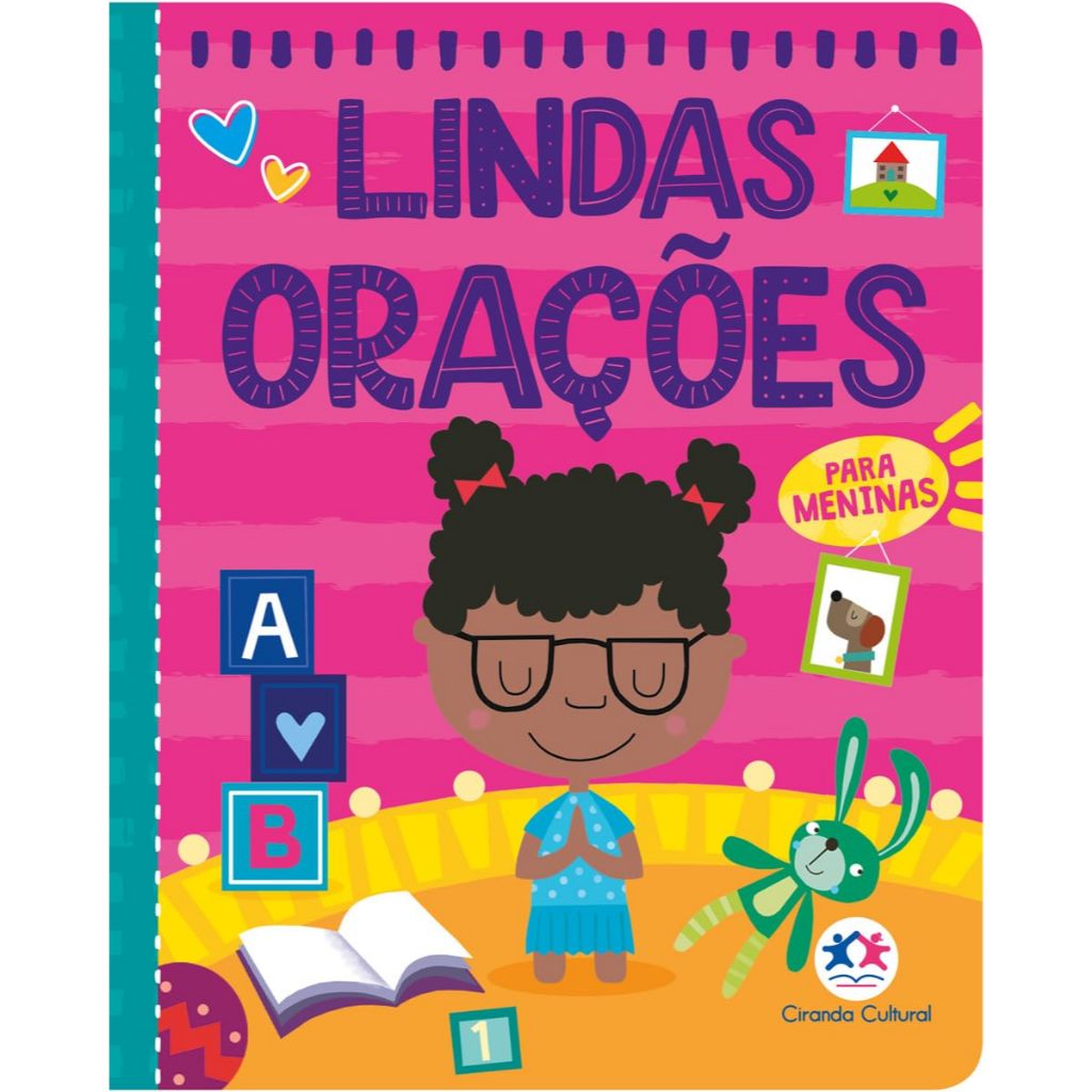 Lindas Orações para Meninas - Capa Almofadada