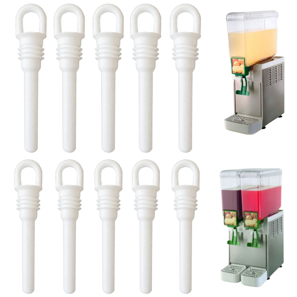 Kit 10 Bico Silicone Dosador Para Refresqueira Bras Compact E J/t
