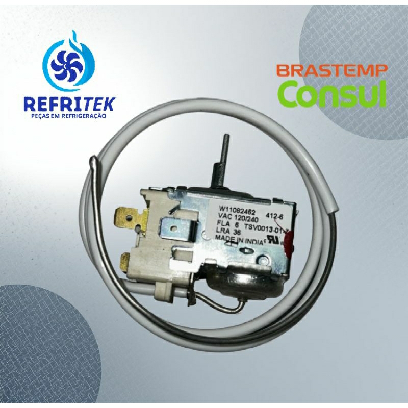 Termostato Consul Original W111082562 Com Degelo