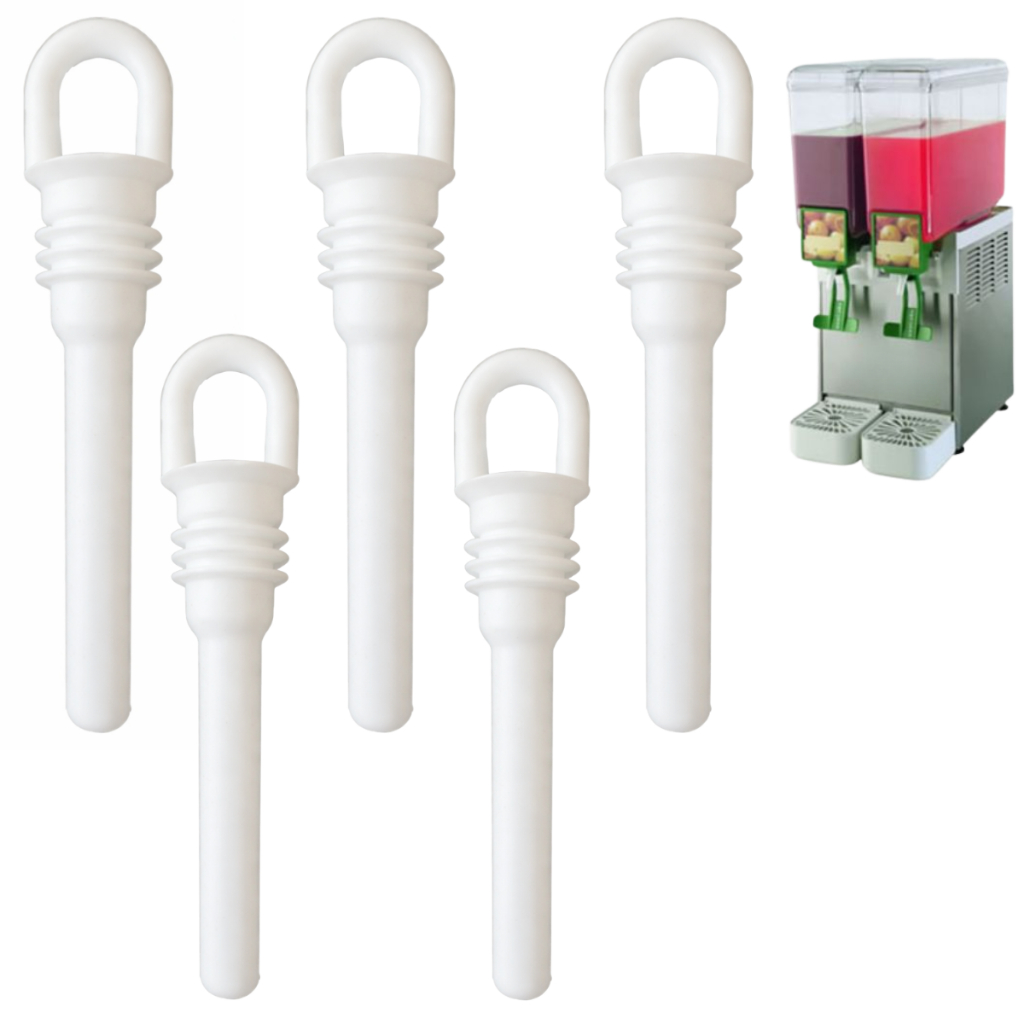 Kit 5x Bico Silicone Dosador Para Refresqueira Bras Compact E J/t