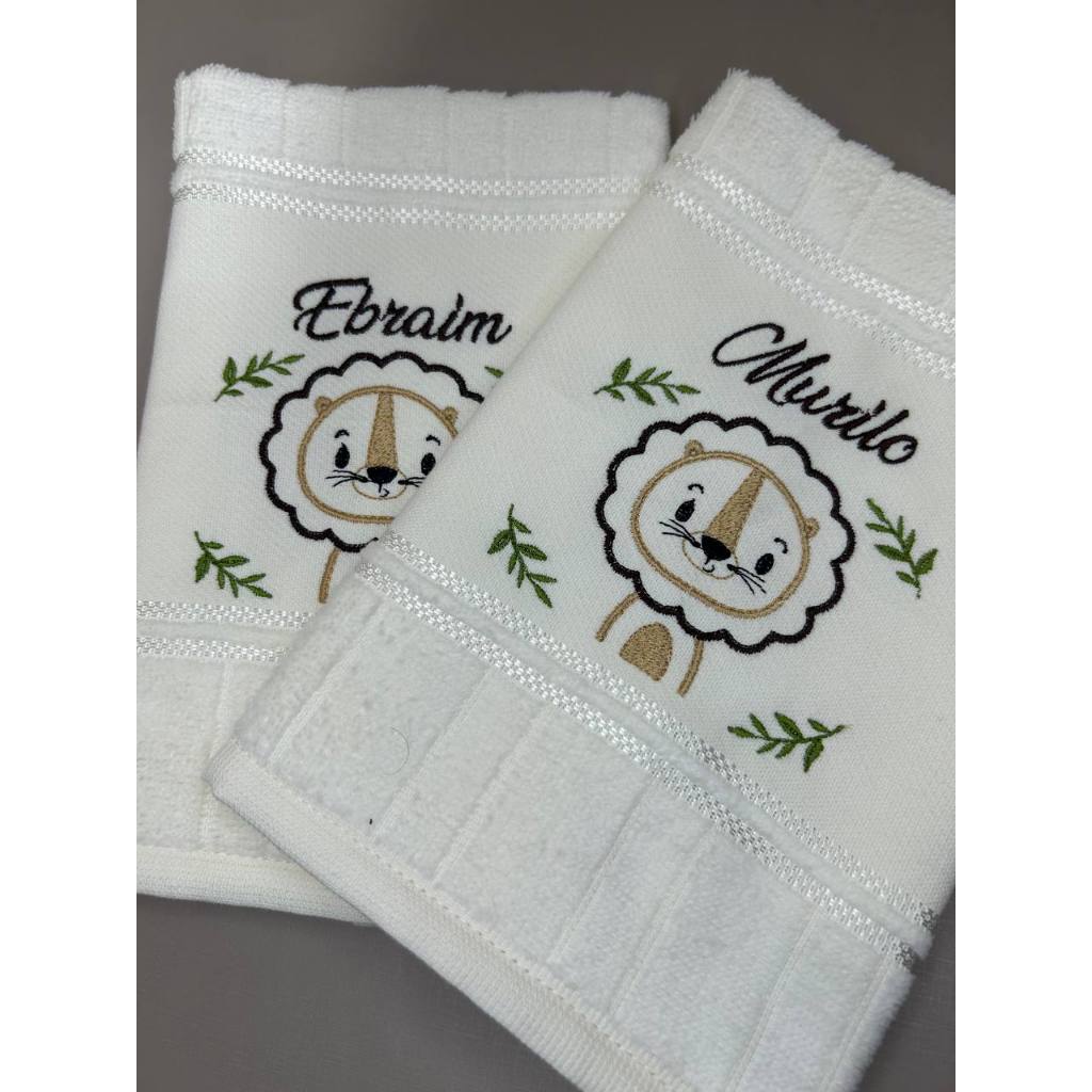 Toalha Personalizada Bordada Com Nome