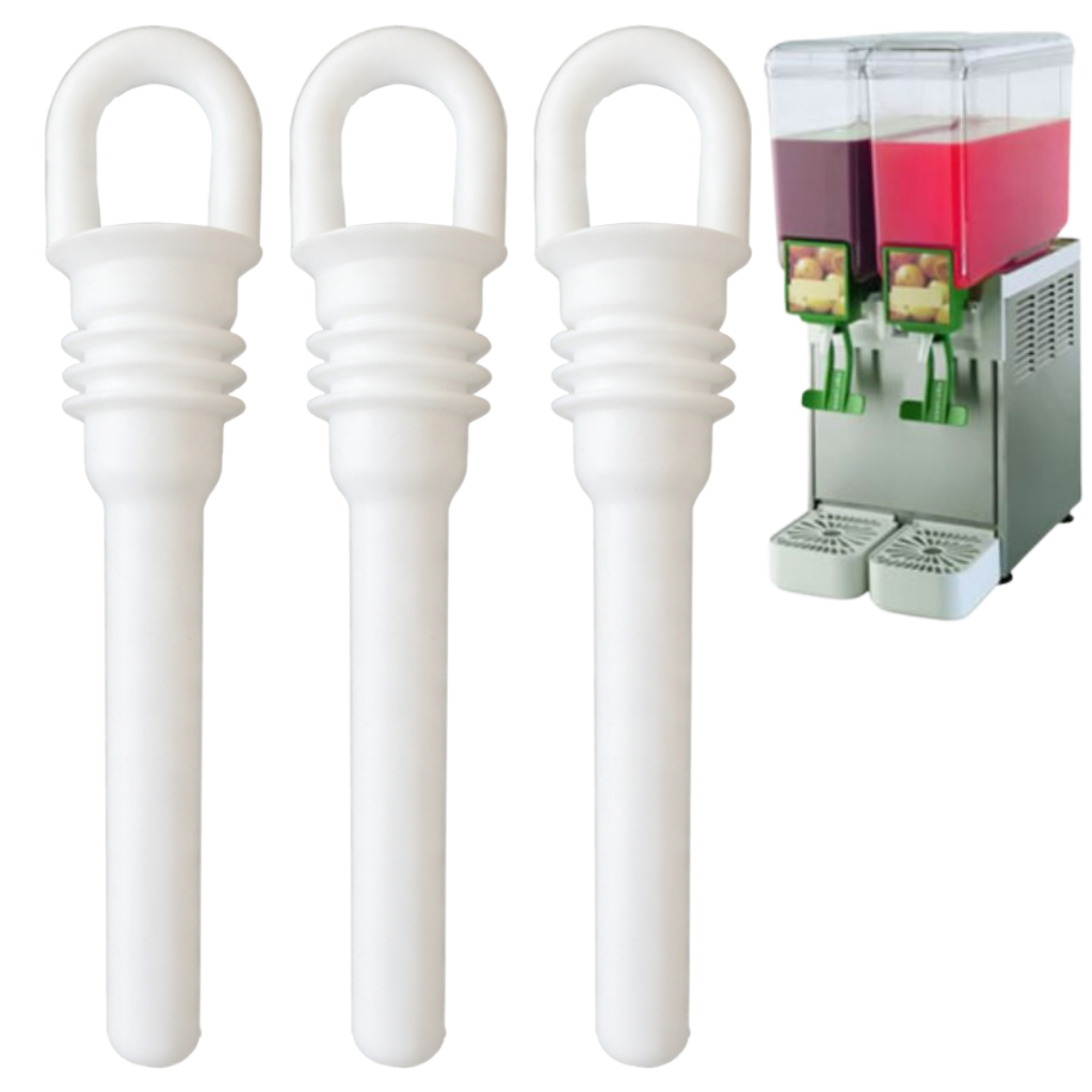 Kit 3x Bico Silicone Dosador Para Refresqueira Bras Compact E J/t