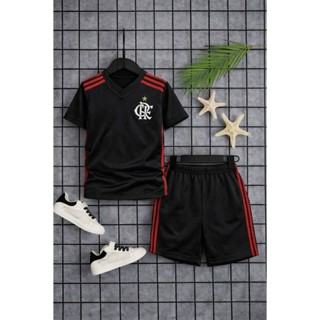 CONJUNTO CAMISA+BERMUDA DE INVERNO MASCULINO INAFNTIL INFANTOJUVENIS em Oferta na Shopee