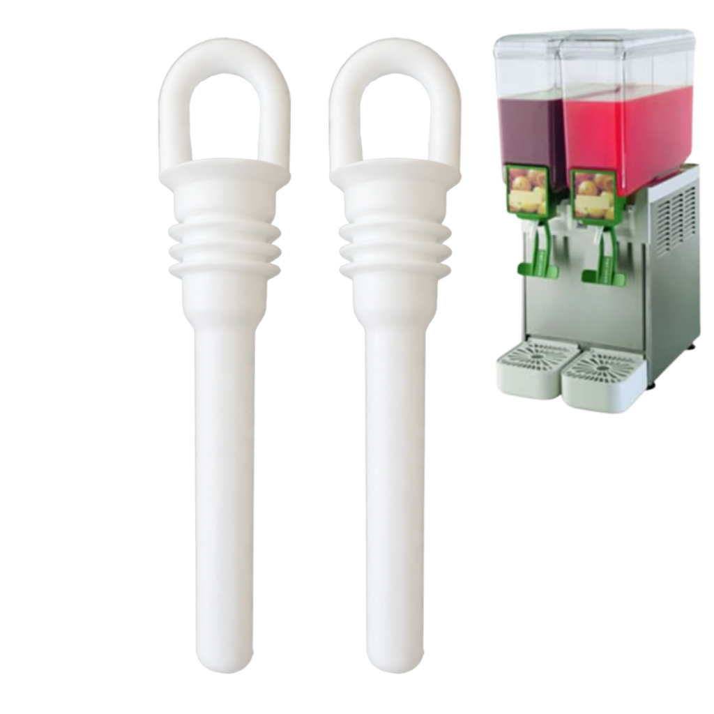 2 Peças Chupeta Dosadora Silicone Para Refresqueira Bras J/t
