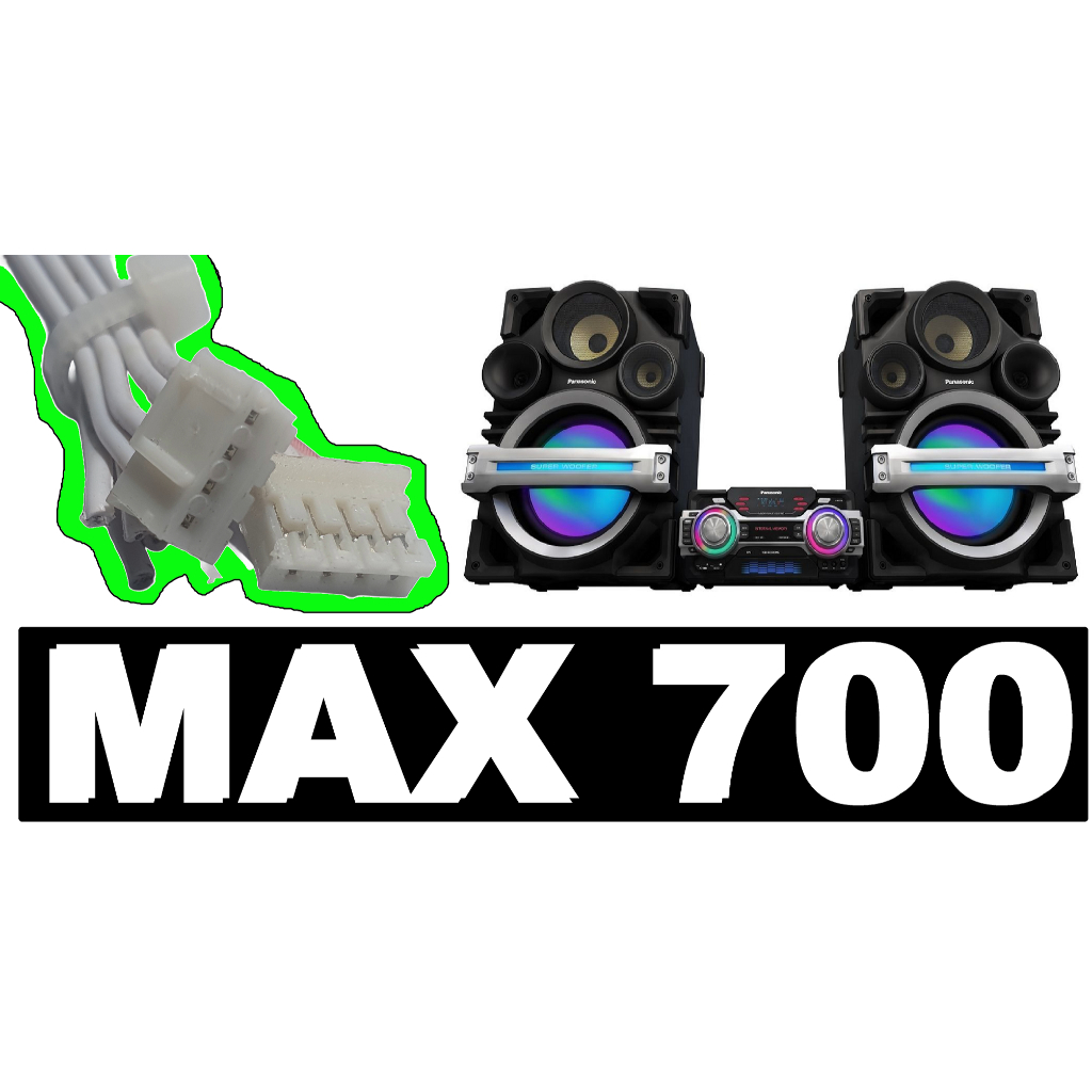2 Conectores Do Led Panasonic Max 700 / Plug Do Led Max 700 Branco (Usado)