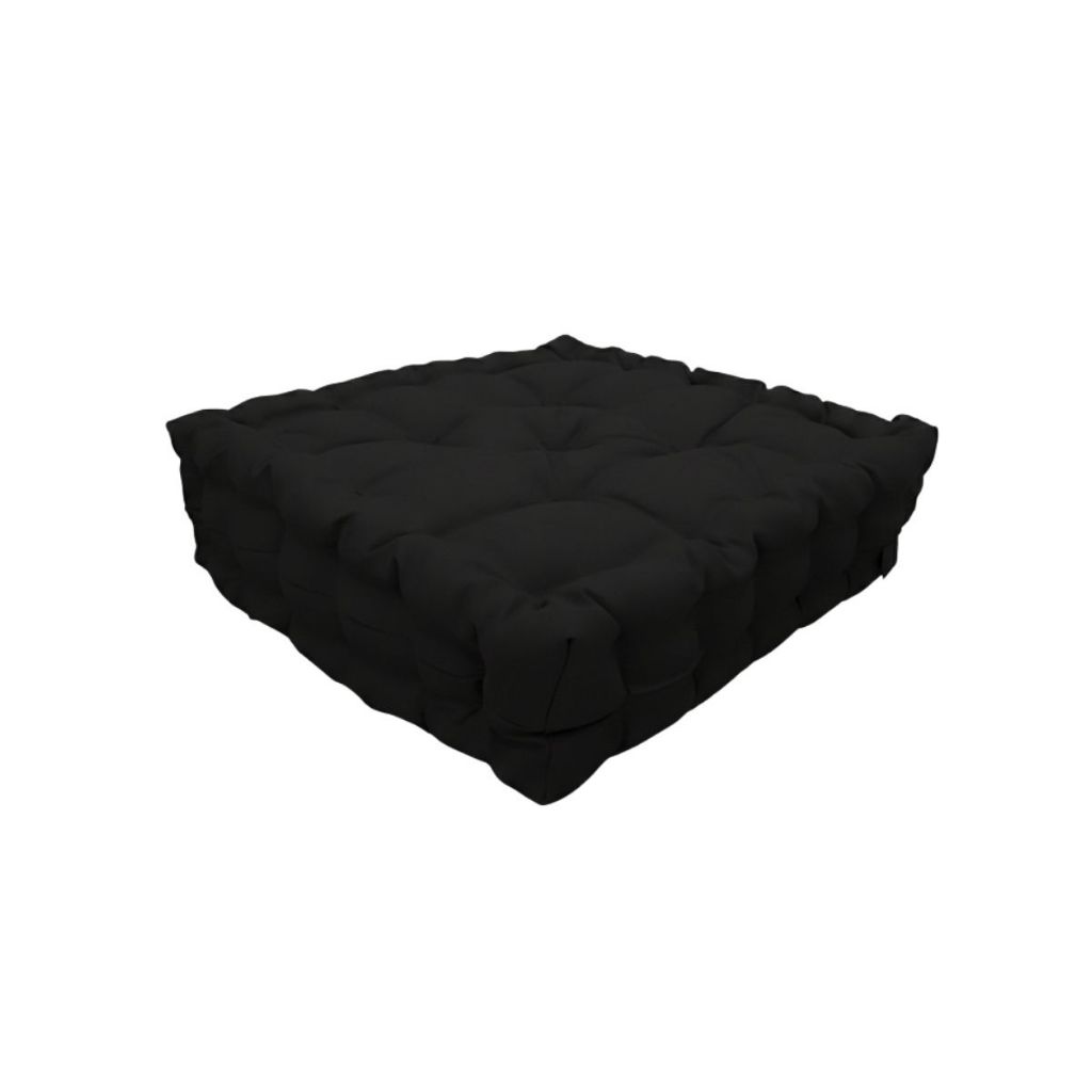 Almofada Futon Turca Espaçosa 40x40x10 Macia e Alta Com Enchimento Algodão e Poliéster Tipo Oxford em Oferta na Shopee