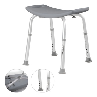 Banco Para Banho Simples Em Alumínio Suporta Até 130 Kg - Hidrolight em Oferta na Shopee