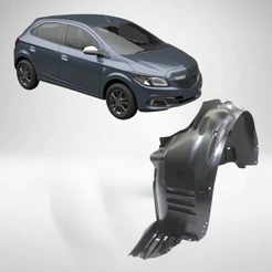 Parabarro Dianteiro do Chevrolet Onix Prisma 2013 2014 2015 2016 2017 2018 2019