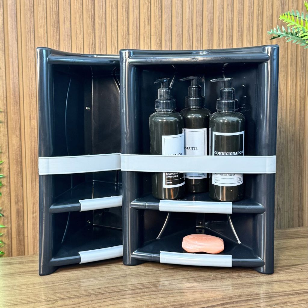 Kit 2 Cantoneira grande Arqplast em Oferta na Shopee