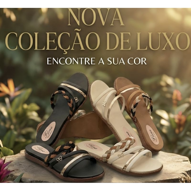 Sandália Jade Borboleta Feminina Trançada Conforto Premium – Estilo, Leveza e Charme em Oferta na Shopee