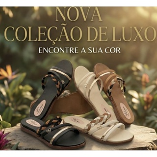 Sandália Jade Borboleta Feminina Trançada Conforto Premium – Estilo, Leveza e Charme em Oferta na Shopee